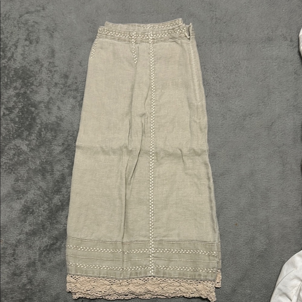 Elegant Beige Maxi Skirt